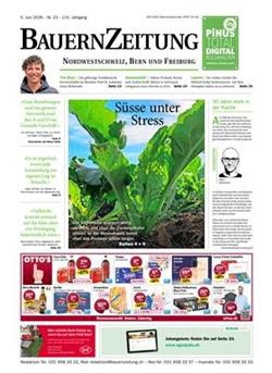 BauernZeitung Nordwestschweiz Cover