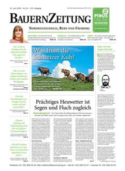 BauernZeitung Nordwestschweiz Cover