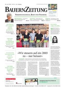 BauernZeitung Nordwestschweiz Cover
