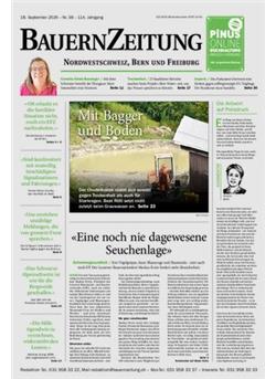 BauernZeitung Nordwestschweiz Cover