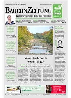 BauernZeitung Nordwestschweiz Cover