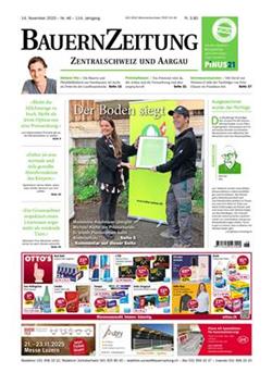 BauernZeitung Zentralschweiz Cover