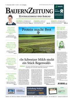 BauernZeitung Zentralschweiz Cover