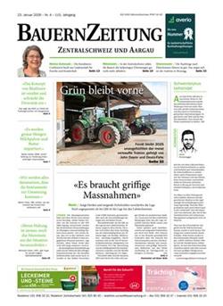 BauernZeitung Zentralschweiz Cover