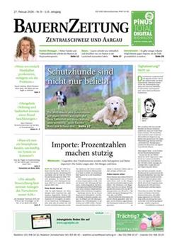 BauernZeitung Zentralschweiz Cover