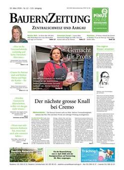 BauernZeitung Zentralschweiz Cover