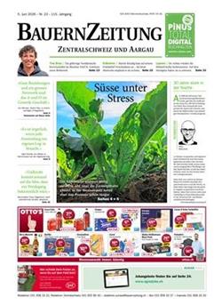 BauernZeitung Zentralschweiz Cover