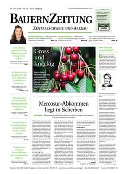 BauernZeitung Zentralschweiz Cover