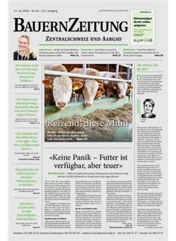 BauernZeitung Zentralschweiz Cover