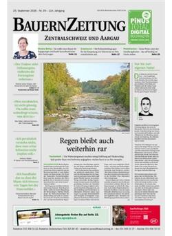 BauernZeitung Zentralschweiz Cover