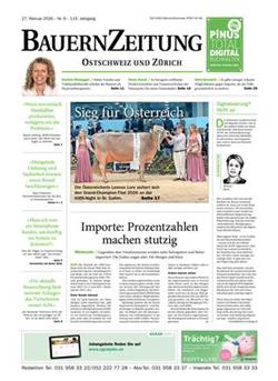 BauernZeitung Ostschweiz Cover