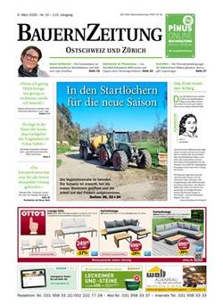 BauernZeitung Ostschweiz Cover
