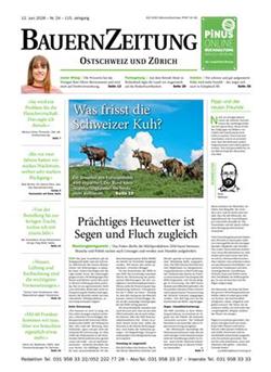 BauernZeitung Ostschweiz Cover