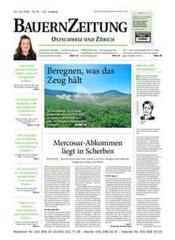BauernZeitung Ostschweiz Cover