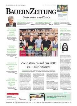 BauernZeitung Ostschweiz Cover