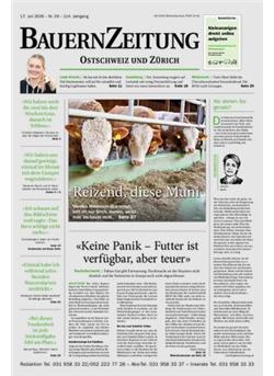 BauernZeitung Ostschweiz Cover