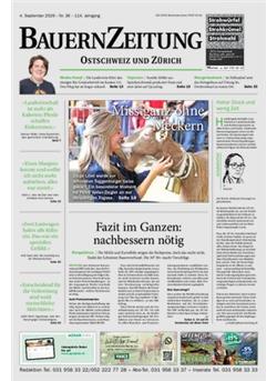 BauernZeitung Ostschweiz Cover