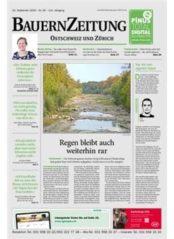 BauernZeitung Ostschweiz Cover