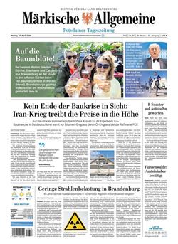 Märkische Allgemeine Cover
