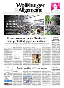 Wolfsburger Allgemeine Zeitung E-Paper Cover