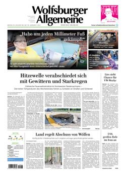 Wolfsburger Allgemeine Zeitung Cover