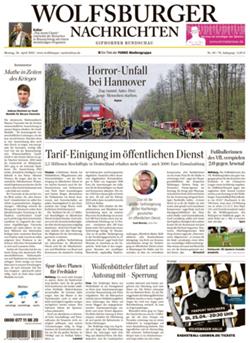 Wolfsburger Nachrichten E-Paper Cover