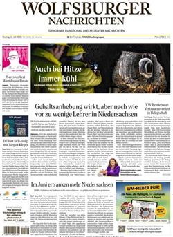 Wolfsburger Nachrichten E-Paper Cover