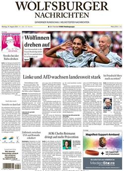 Wolfsburger Nachrichten E-Paper Cover