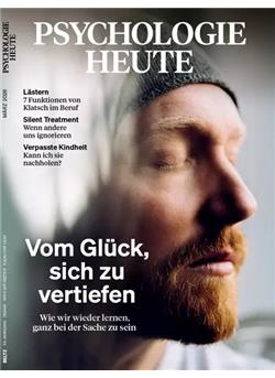 Psychologie Heute Plus Cover