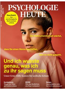 Psychologie Heute Plus Cover