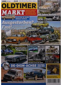 Oldtimer Markt Plus Cover