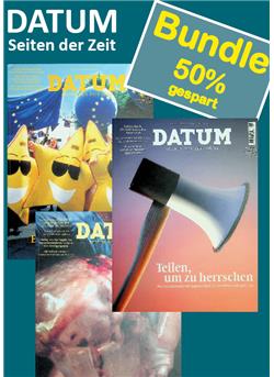 Bundle Datum 3 Ausgaben 50% gespart Sonderheft Cover