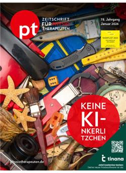 pt Zeitschrift für Physiotherapeuten Cover