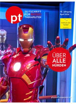 pt Zeitschrift für Physiotherapeuten Cover