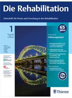 Die Rehabilitation Cover