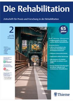 Die Rehabilitation Cover