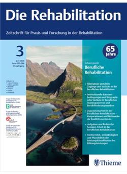 Die Rehabilitation Cover