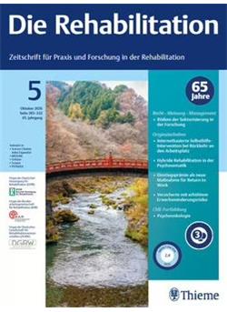 Die Rehabilitation Cover