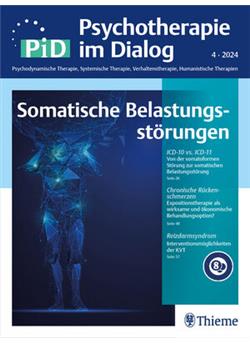 Psychotherapie im Dialog - PID Cover
