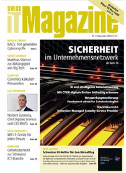 Swiss IT Magazin Cover