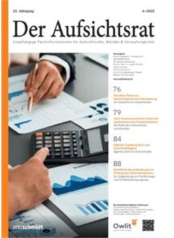 Aufsichtsrat Cover