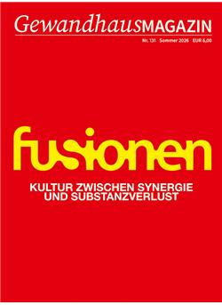 Gewandhaus Magazin Cover