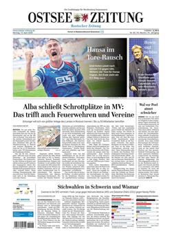 Ostsee Zeitung Cover