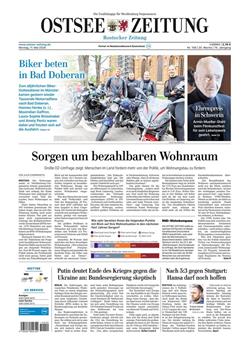 Ostsee Zeitung Cover