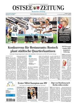 Ostsee Zeitung Cover