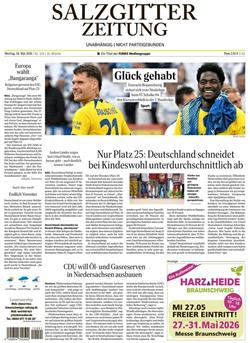Salzgitter Zeitung E-Paper Cover