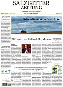 Salzgitter Zeitung E-Paper Cover