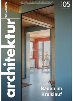 Architektur Fachmagazin Cover