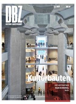 DBZ Deutsche Bauzeitschrift Cover