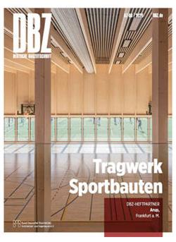 Deutsche Bauzeitschrift - DBZ Cover